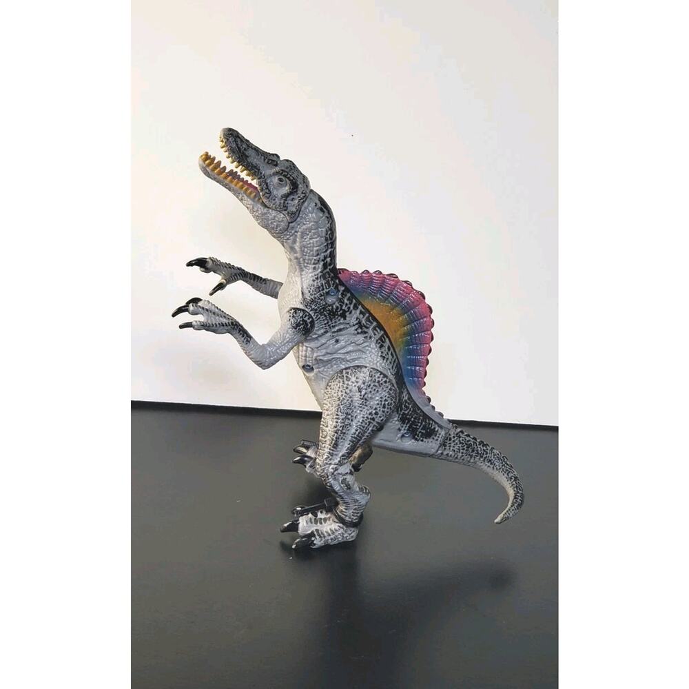 Dinosaur Action Figure Movable Jaw Tail Limbs Spinosaurus Toy3